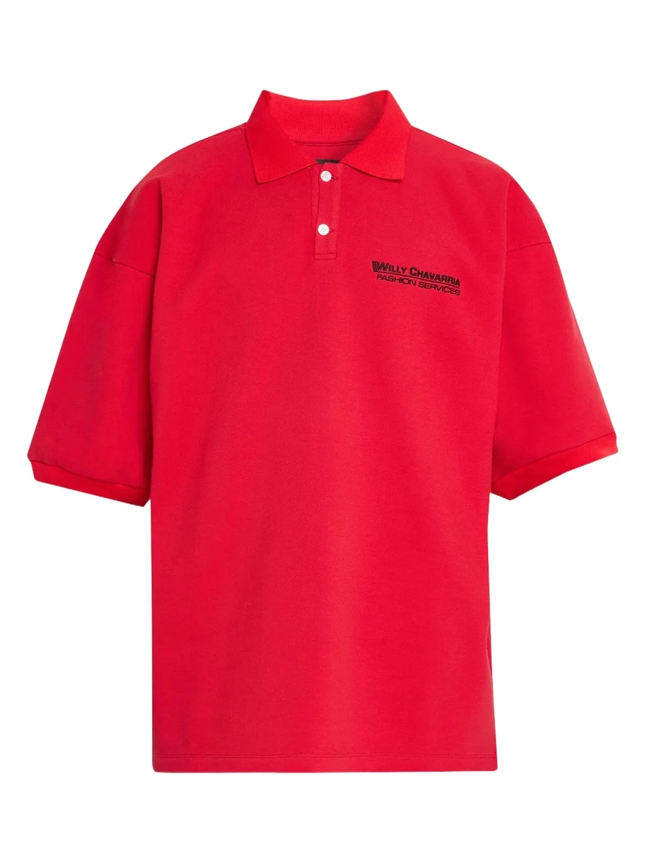 Men's Football Structured Cotton Polo Shirt