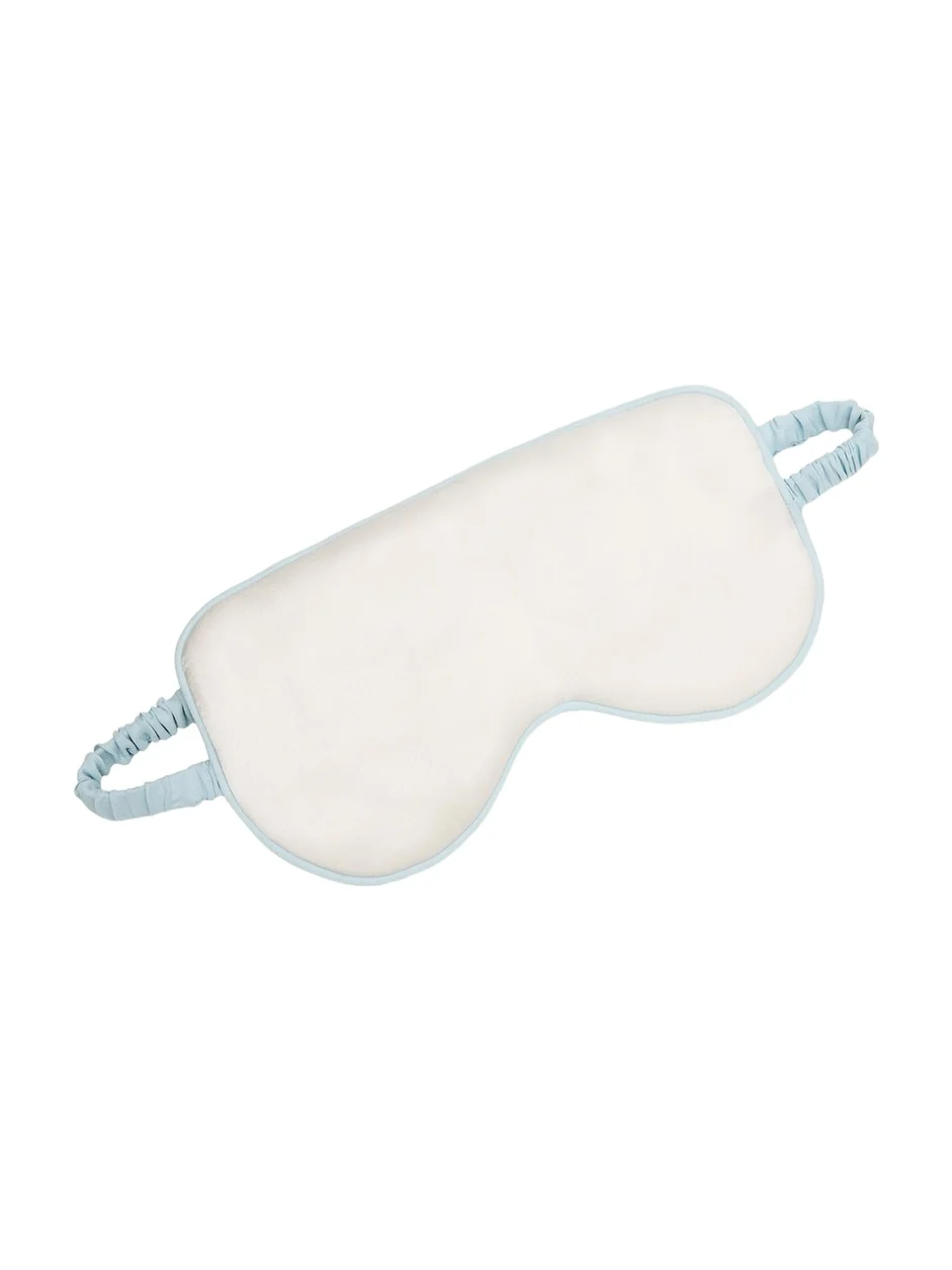 Audrey Padded Silk Satin Sleep Mask