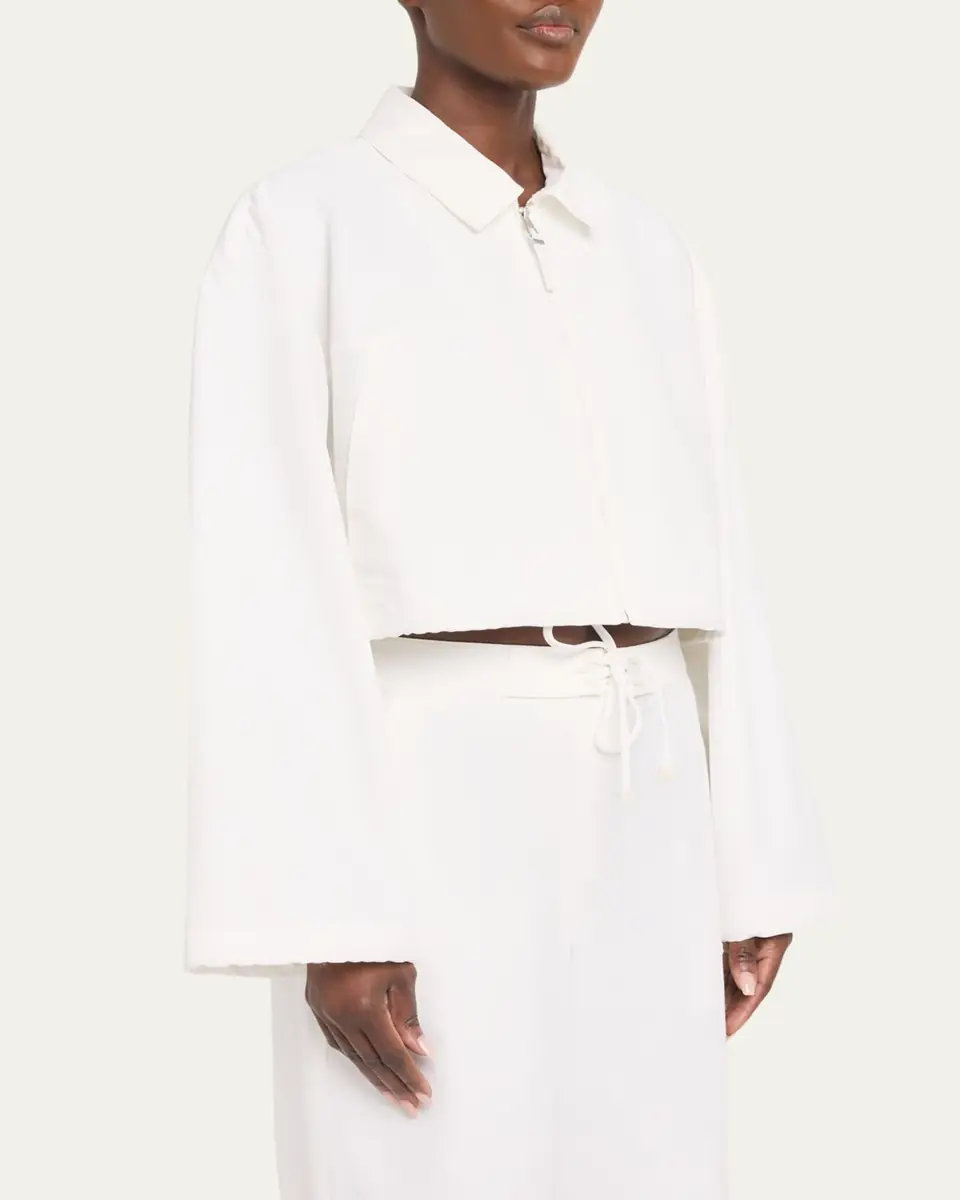 SIMKHAI Colsen Cropped Jacket | Thumbnail 4 SIMKHAI Colsen Cropped Jacket | Thumbnail 4