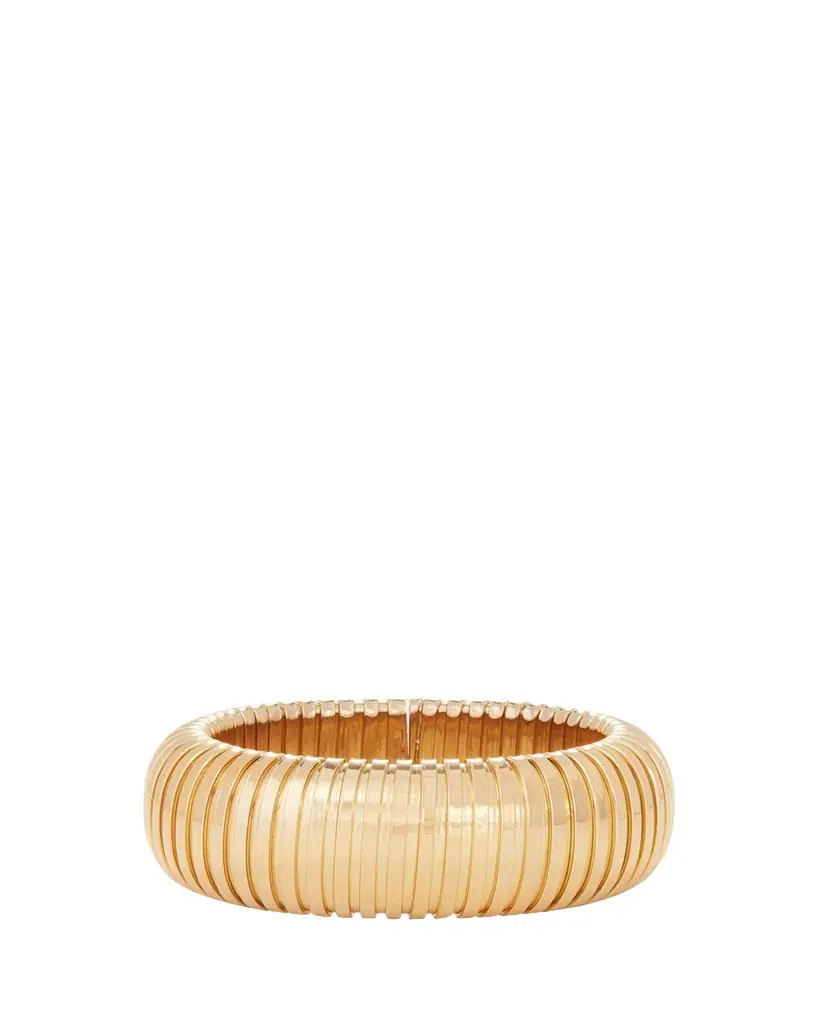 SIDNEY GARBER 18K Yellow Gold Domed Cuff Bracelet | Image 1 SIDNEY GARBER 18K Yellow Gold Domed Cuff Bracelet | Image 1