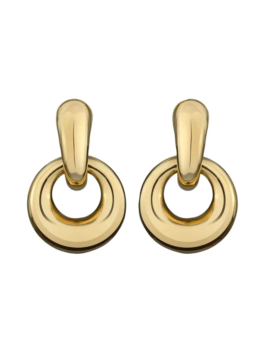 18K Ultimate Gold Door Knocker Earrings 18K Ultimate Gold Door Knocker Earrings