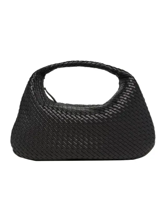 Bottega Veneta Maxi Veneta Leather Shoulder Bag