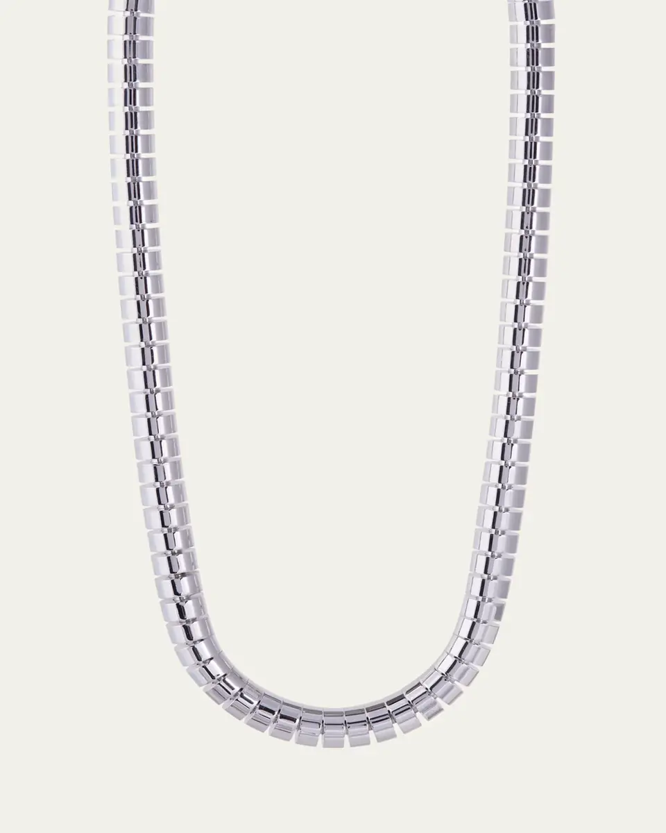 SIDNEY GARBER 18K White Gold Ophelia Necklace, 17"L | Thumbnail 2 SIDNEY GARBER 18K White Gold Ophelia Necklace, 17"L | Thumbnail 2