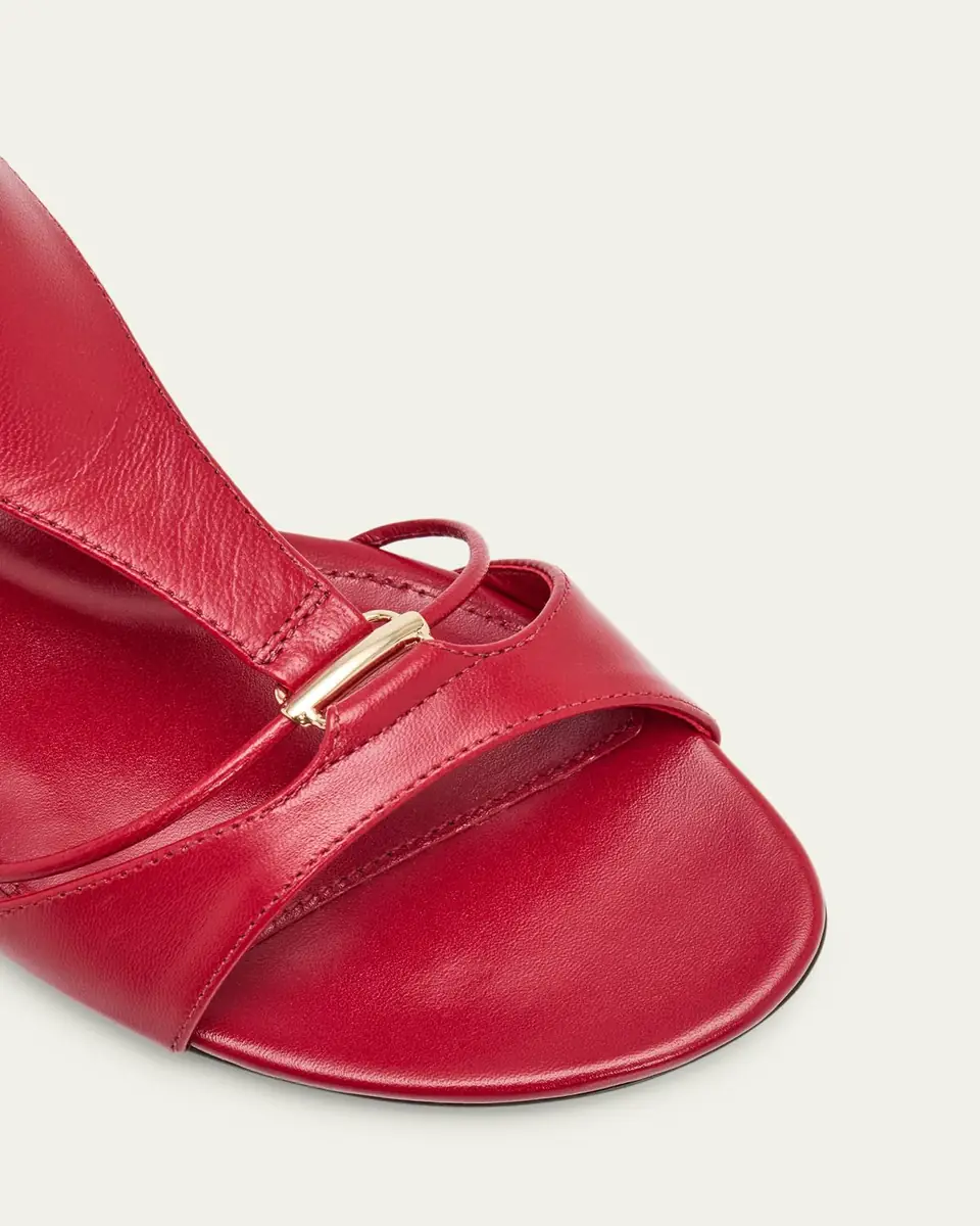 Alexandre Birman Mimi Leather Flat Sandals | Thumbnail 3 Alexandre Birman Mimi Leather Flat Sandals | Thumbnail 3