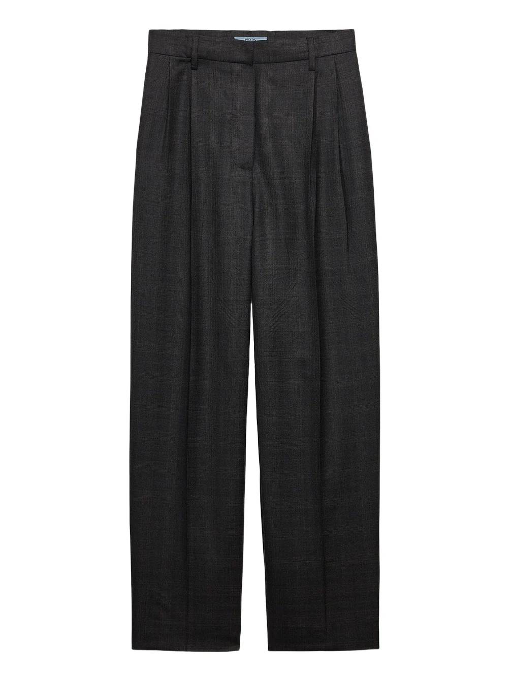 Pleated Wool Drawstring Trousers Pleated Wool Drawstring Trousers