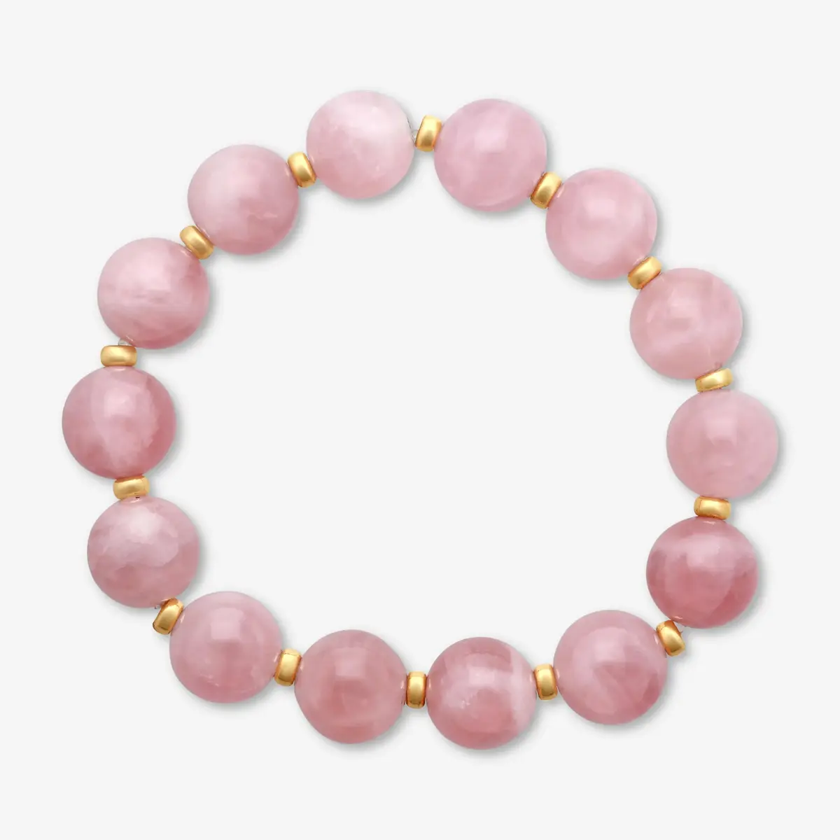 GOSHWARA Goshwara Beyond Rose Quarts and 18K Yellow Gold Beads Bracelet by The Solist | Thumbnail 3 GOSHWARA Goshwara Beyond Rose Quarts and 18K Yellow Gold Beads Bracelet by The Solist | Thumbnail 3