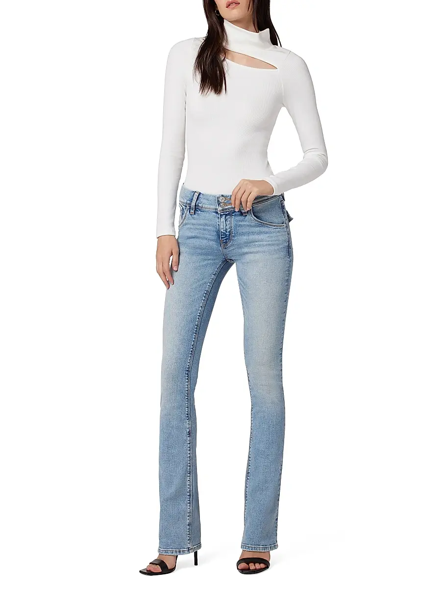 Hudson Jeans Women's Beth Mid-Rise Baby Boot-Cut Jeans | Thumbnail 2 Hudson Jeans Women's Beth Mid-Rise Baby Boot-Cut Jeans | Thumbnail 2