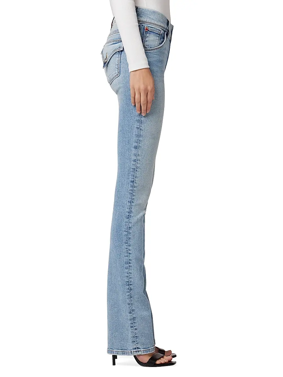 Hudson Jeans Women's Beth Mid-Rise Baby Boot-Cut Jeans | Thumbnail 4 Hudson Jeans Women's Beth Mid-Rise Baby Boot-Cut Jeans | Thumbnail 4