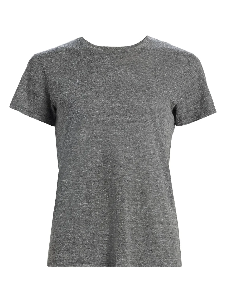 Women's Lana Crewneck Cotton-Blend T-Shirt Women's Lana Crewneck Cotton-Blend T-Shirt