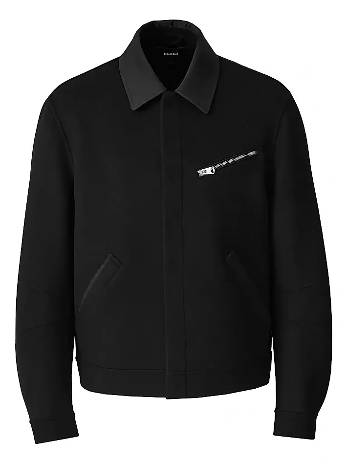 Mackage Men's Hayes Double-Faced Wool Jacket