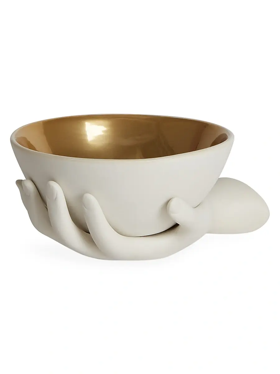 Jonathan Adler Muse Eve Porcelain Accent Bowl