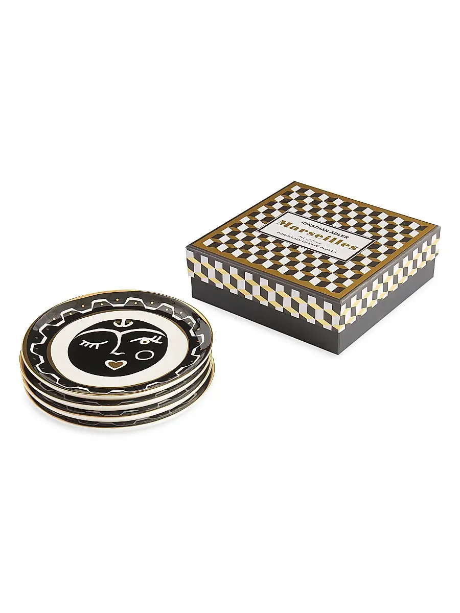 Jonathan Adler Marseilles 4-Piece Small Plates Set | Thumbnail 2 Jonathan Adler Marseilles 4-Piece Small Plates Set | Thumbnail 2