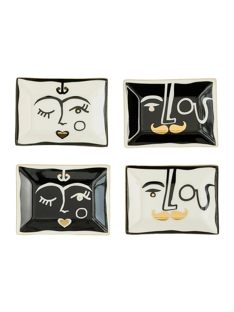 Jonathan Adler Marseilles 4-Piece Petite Tray Set