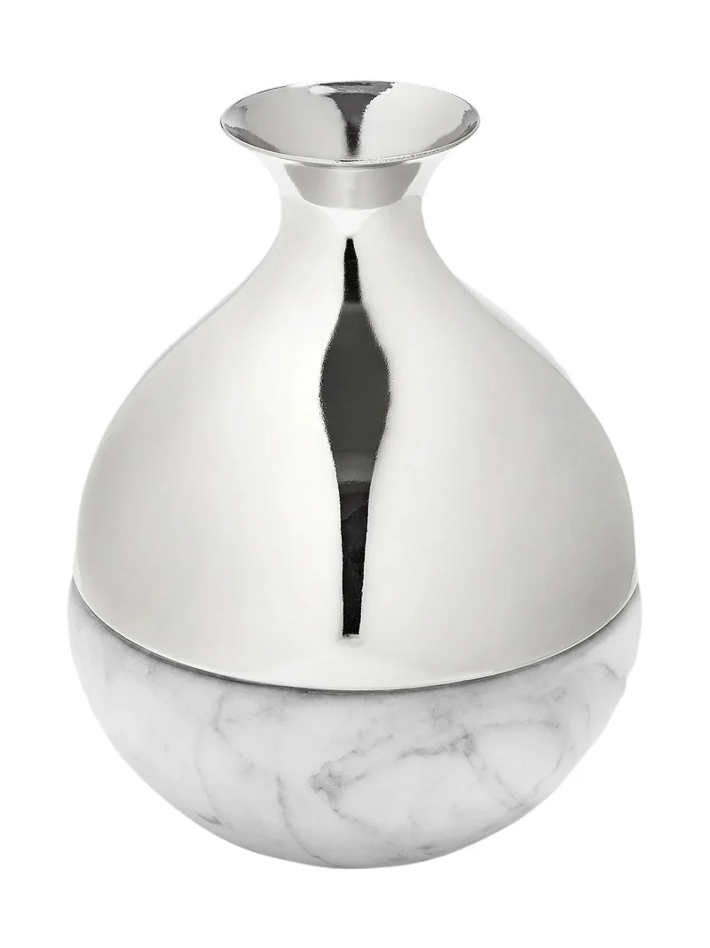 Anna New York Dual Bud Vase Carrara