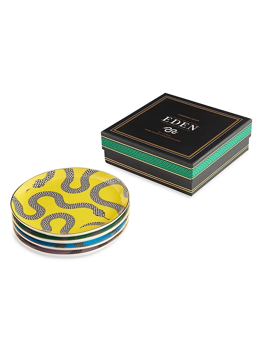 Jonathan Adler Eden 4-Piece Small Plates Set | Thumbnail 2