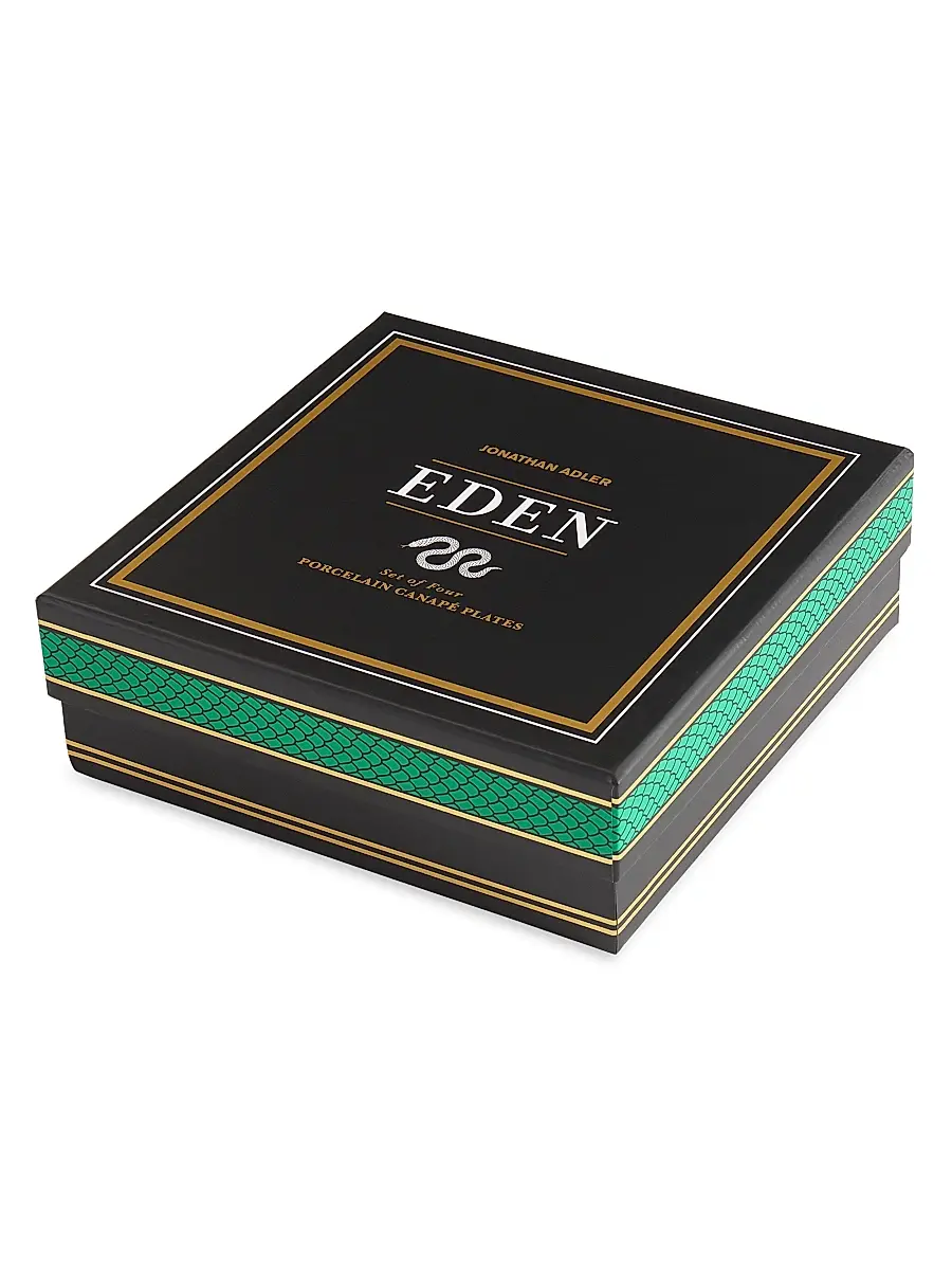 Jonathan Adler Eden 4-Piece Small Plates Set | Thumbnail 3