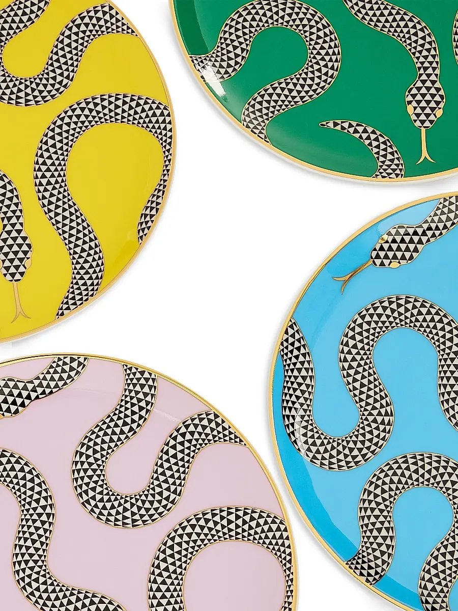 Jonathan Adler Eden 4-Piece Small Plates Set | Thumbnail 4