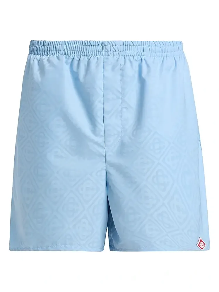 Casablanca Men's Monogram Swim Trunks