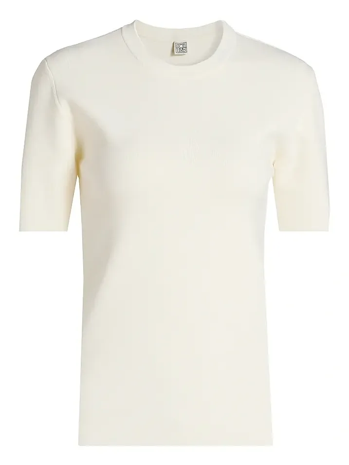 TOTEME Women's Compact Knit T-Shirt