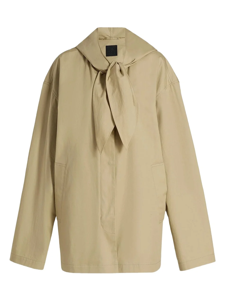 TOTEME Women's Technical Scarf Cotton Jacket