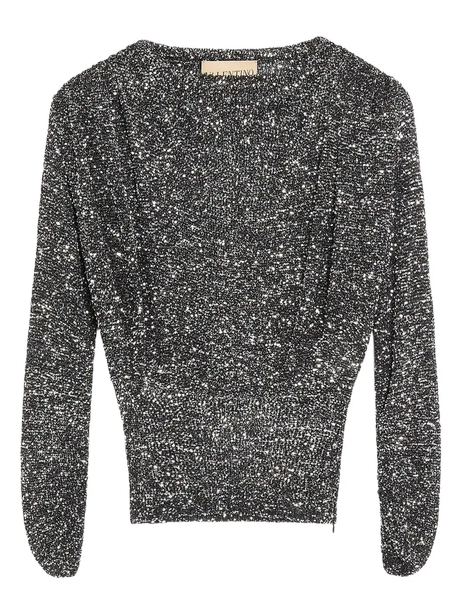 Women's Sequin Thread Jumper