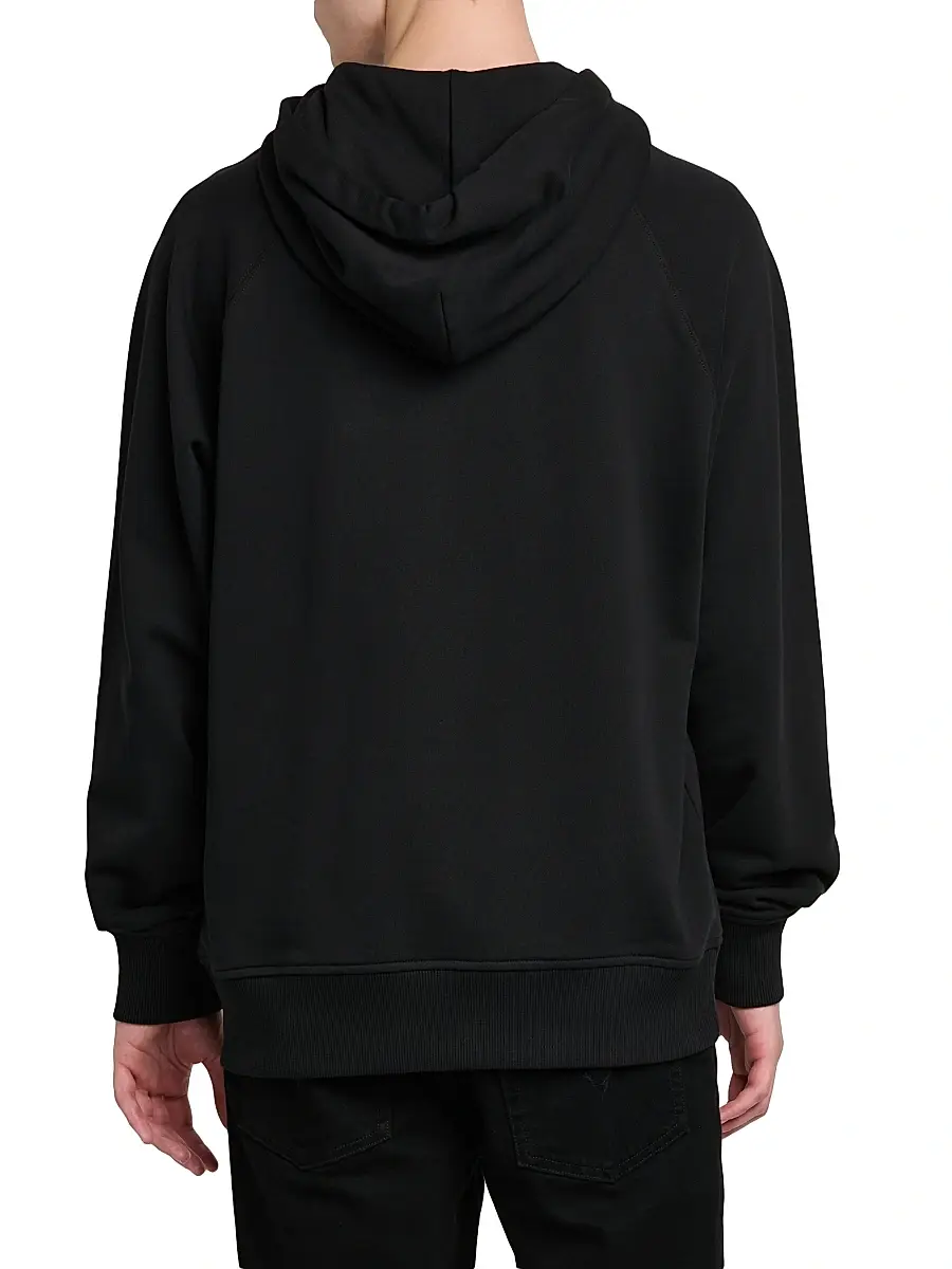 Versace Jeans Couture Men's Jellyfish Logo Hoodie | Thumbnail 5 Versace Jeans Couture Men's Jellyfish Logo Hoodie | Thumbnail 5