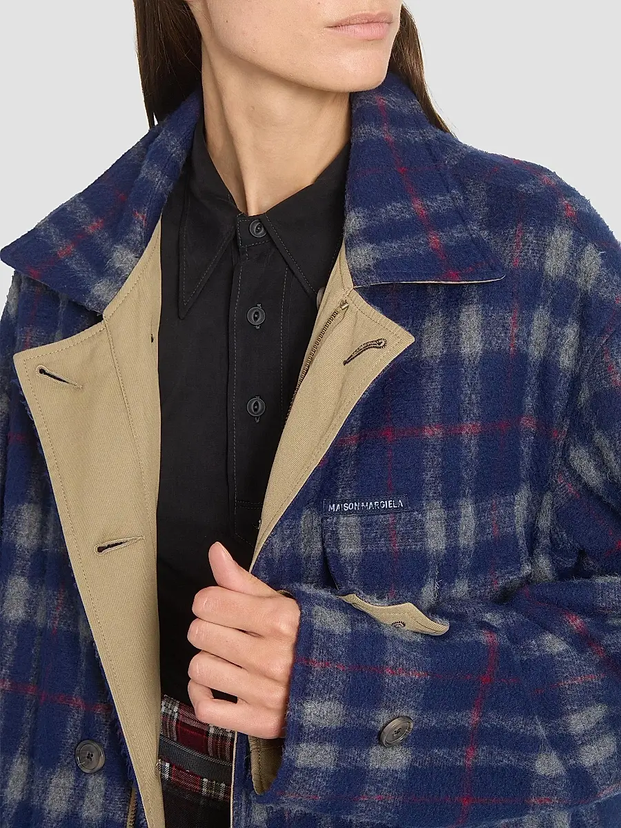 Maison Margiela Women's Reversible Short Trench Coat | Thumbnail 9 Maison Margiela Women's Reversible Short Trench Coat | Thumbnail 9