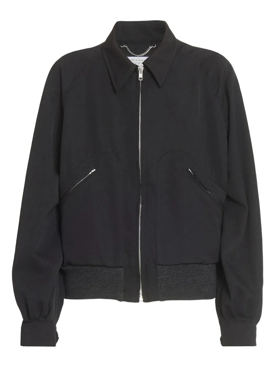 Women's Wool Gabardine Zip Jacket Women's Wool Gabardine Zip Jacket