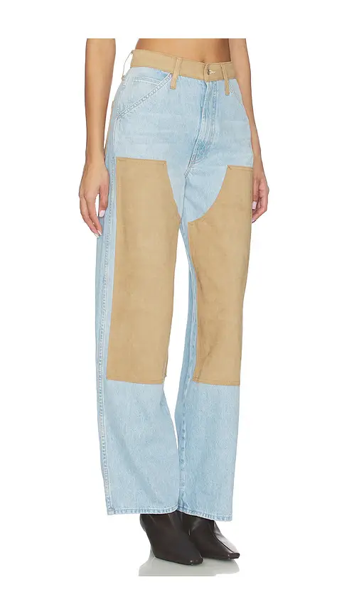 Mother The Bee's Knees Stud Finder Skimp Jeans | Thumbnail 2