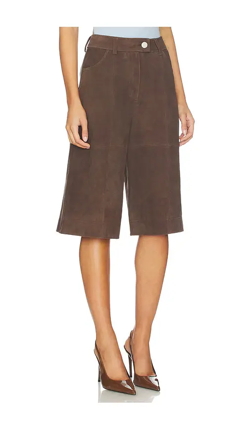 Aligne Arden Suede Culotte | Thumbnail 2