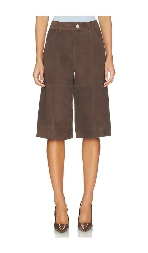 ALIGNE Arden Suede Culotte | Image 1 ALIGNE Arden Suede Culotte | Image 1