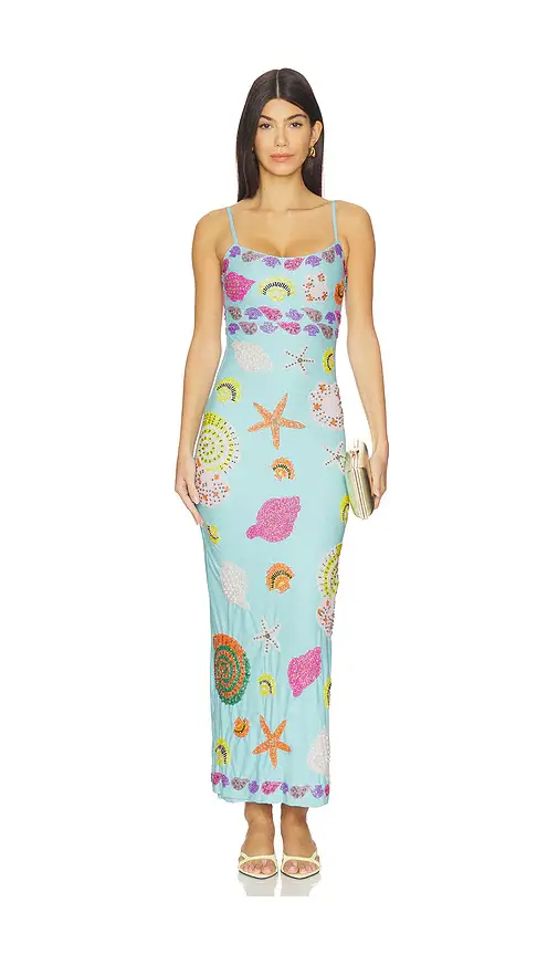 Oceanus New York Strapped Dress | Thumbnail 2 Oceanus New York Strapped Dress | Thumbnail 2