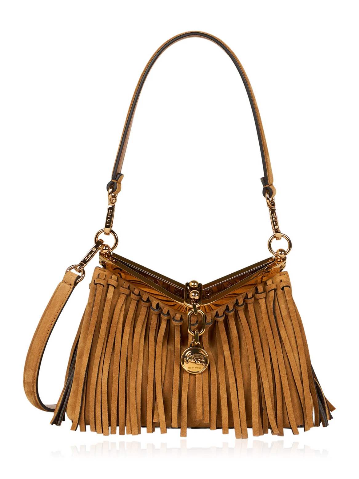 Small Leather Fringed Shoulder Bag Small Leather Fringed Shoulder Bag