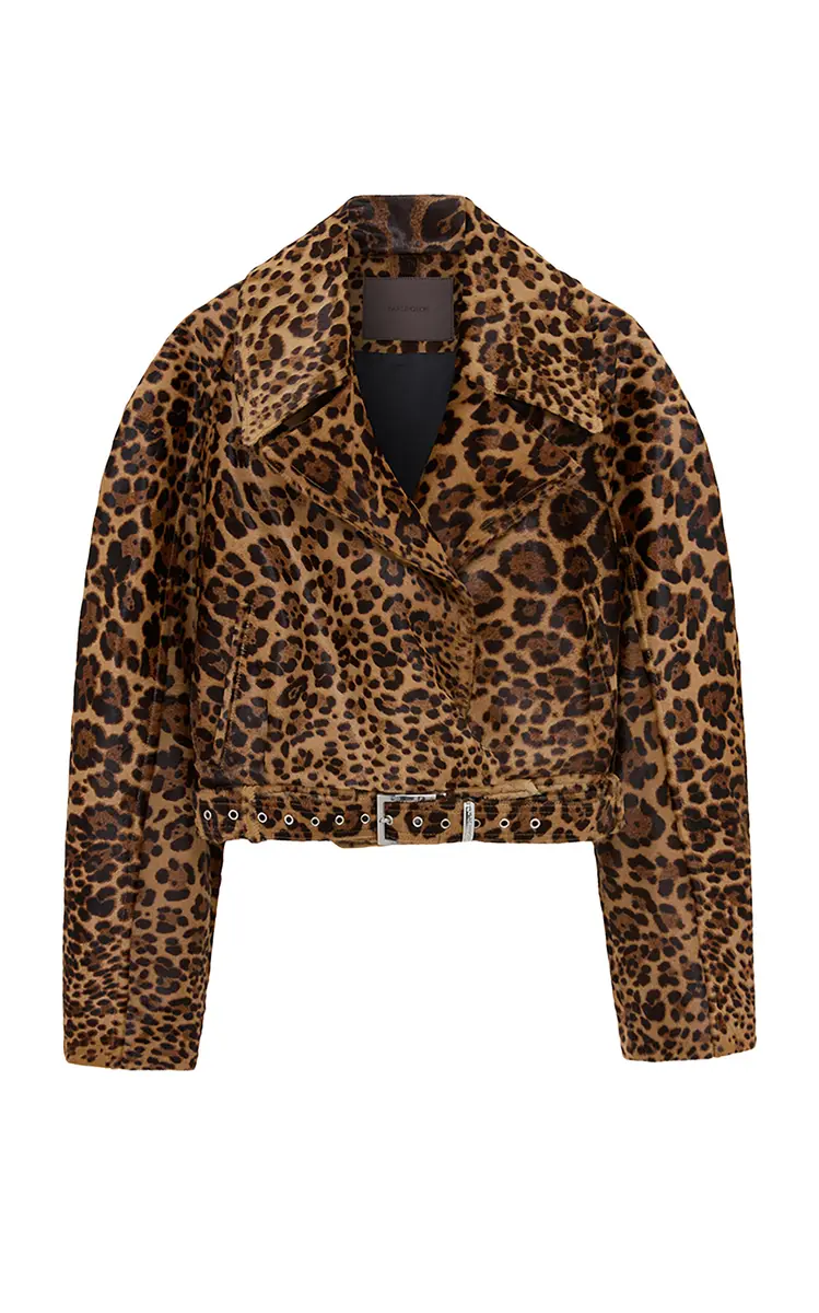 16Arlington Nolan Belted Leather Jacket