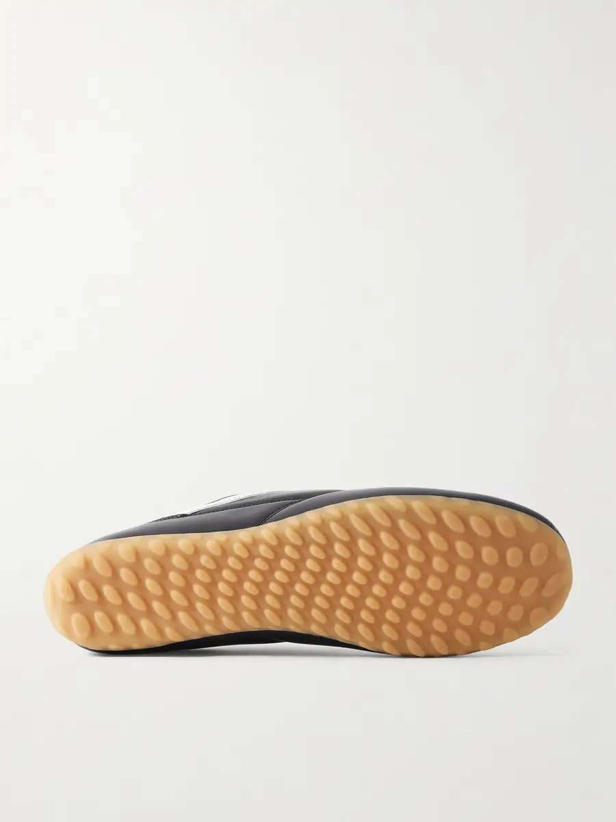 Alexander McQueen Logo-Print Leather Sneakers - Men | Thumbnail 3