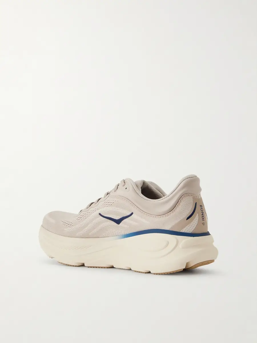 Hoka Bondi 9 Rubber-Trimmed Mesh Running Sneakers - Men | Thumbnail 4 Hoka Bondi 9 Rubber-Trimmed Mesh Running Sneakers - Men | Thumbnail 4
