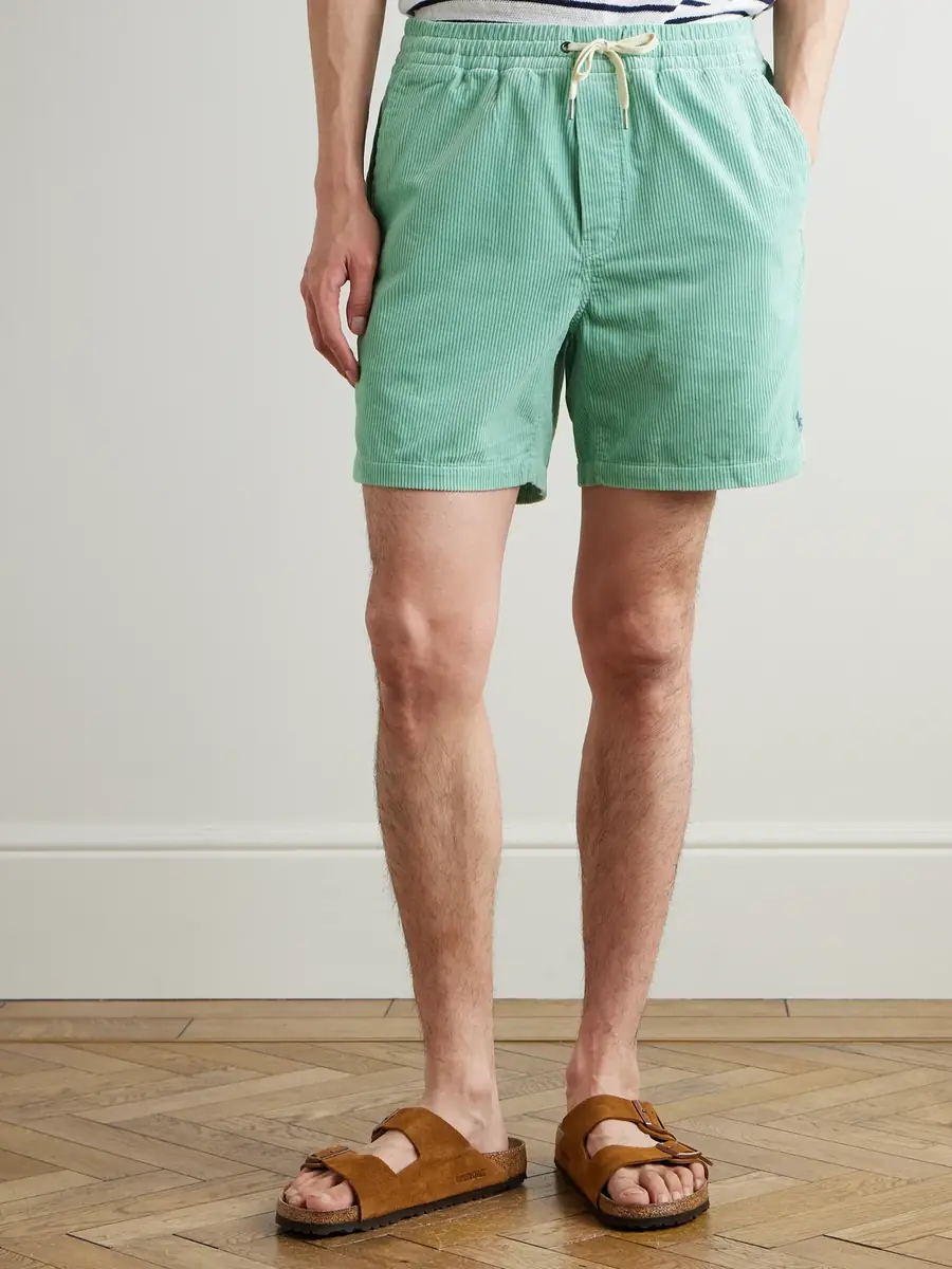 Polo Ralph Lauren Straight-Leg Cotton Drawstring Shorts - Men | Thumbnail 3 Polo Ralph Lauren Straight-Leg Cotton Drawstring Shorts - Men | Thumbnail 3