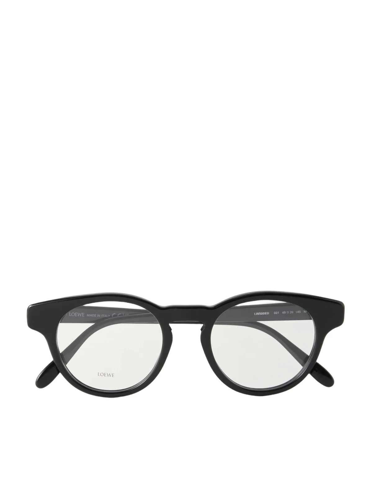 Loewe Slim Round Acetate Glasses - Men