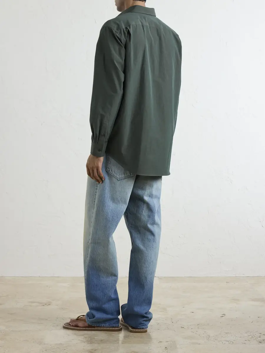Auralee Cotton-Poplin Shirt - Men | Thumbnail 4