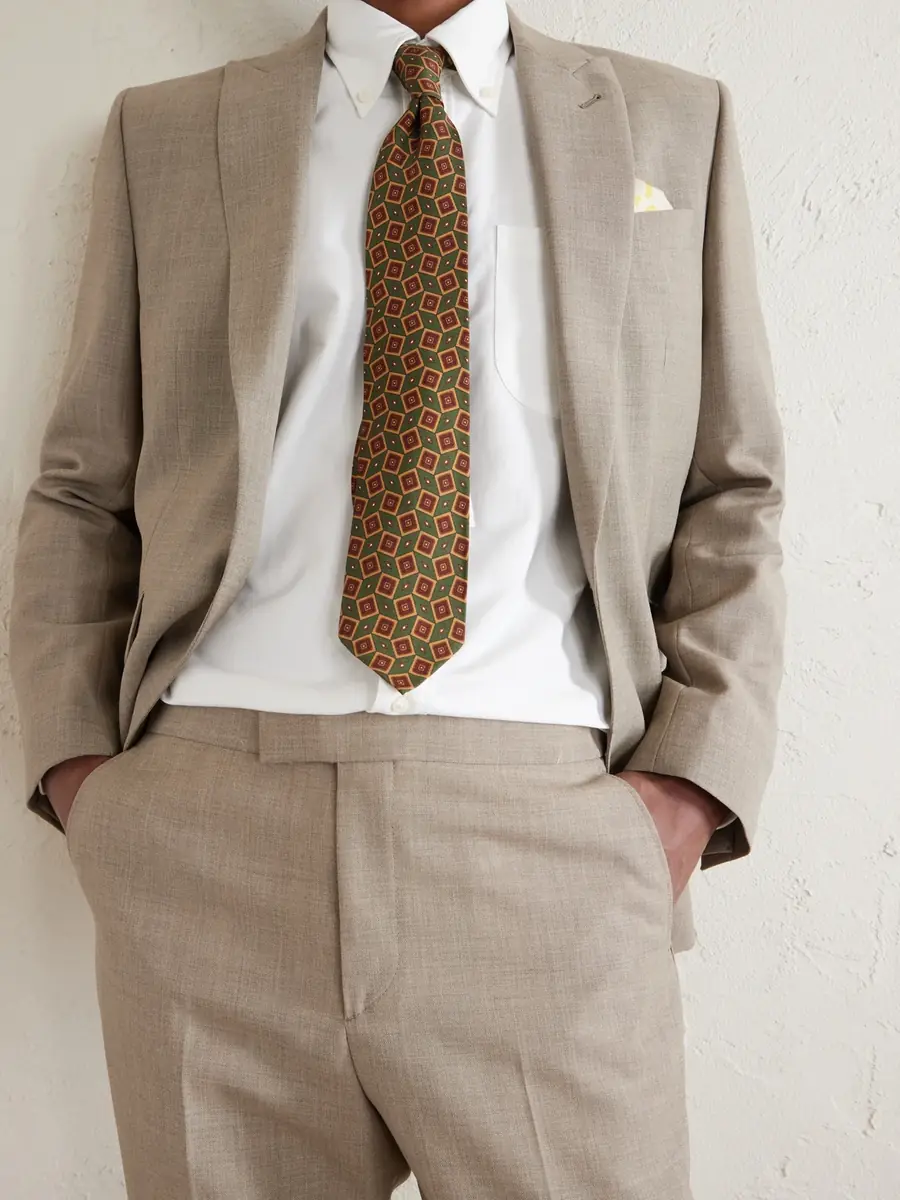 Favourbrook Ludbrook Slim-Fit Straight-Leg Wool Suit Trousers - Men | Thumbnail 5