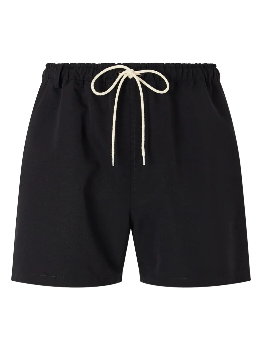 Wool Drawstring Shorts - Men Wool Drawstring Shorts - Men