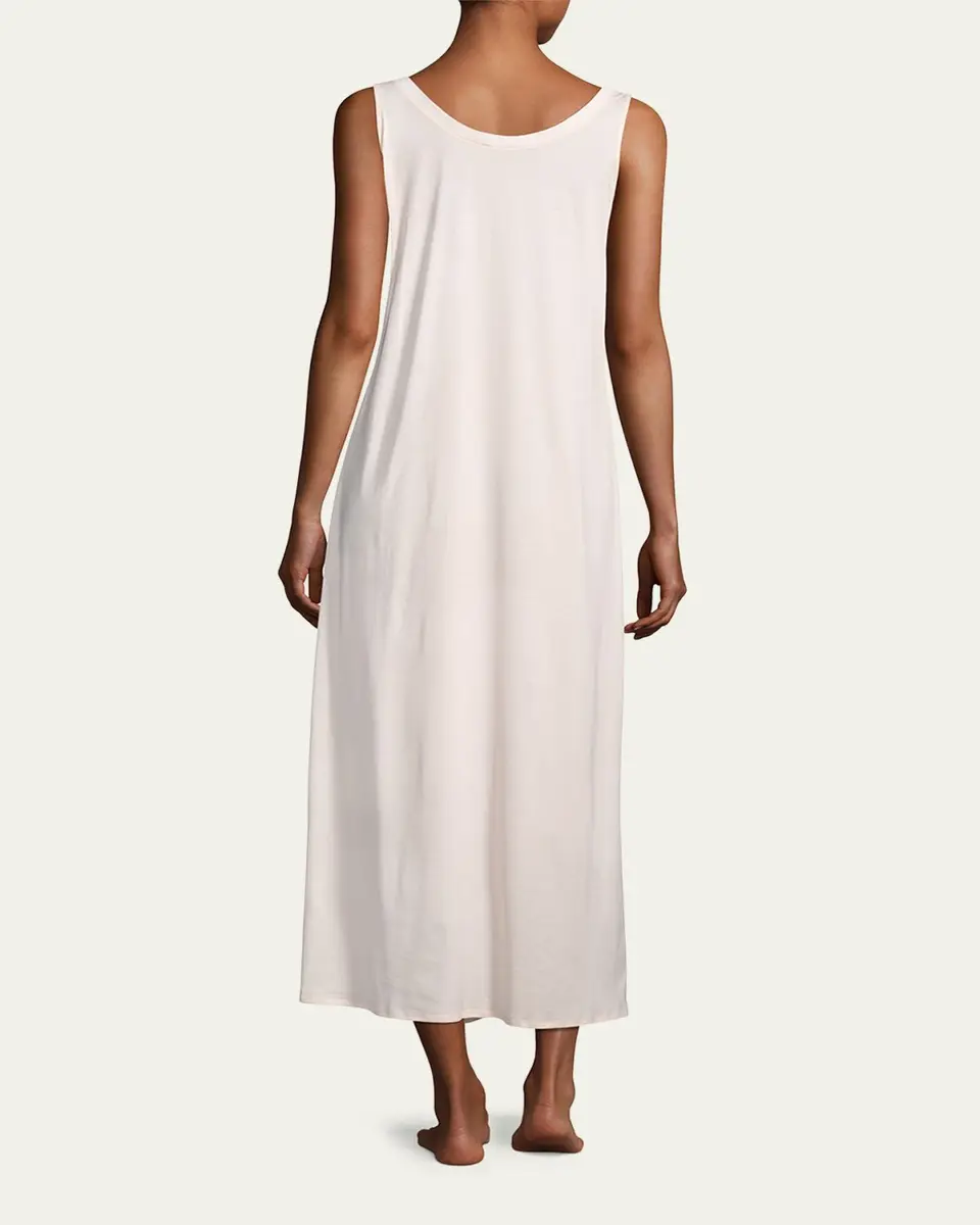 Hanro Cotton Deluxe Long Tank Gown | Thumbnail 7