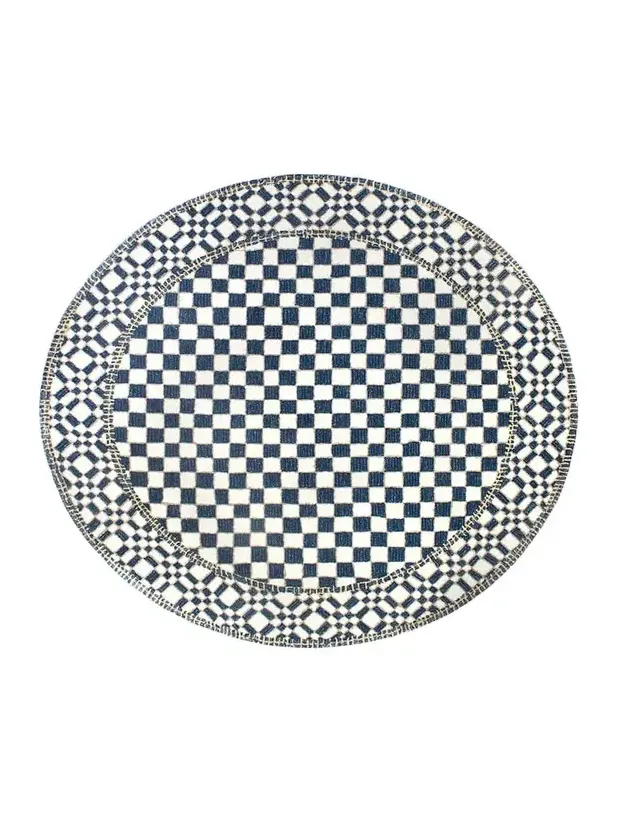 MacKenzie-Childs Royal Check Rug