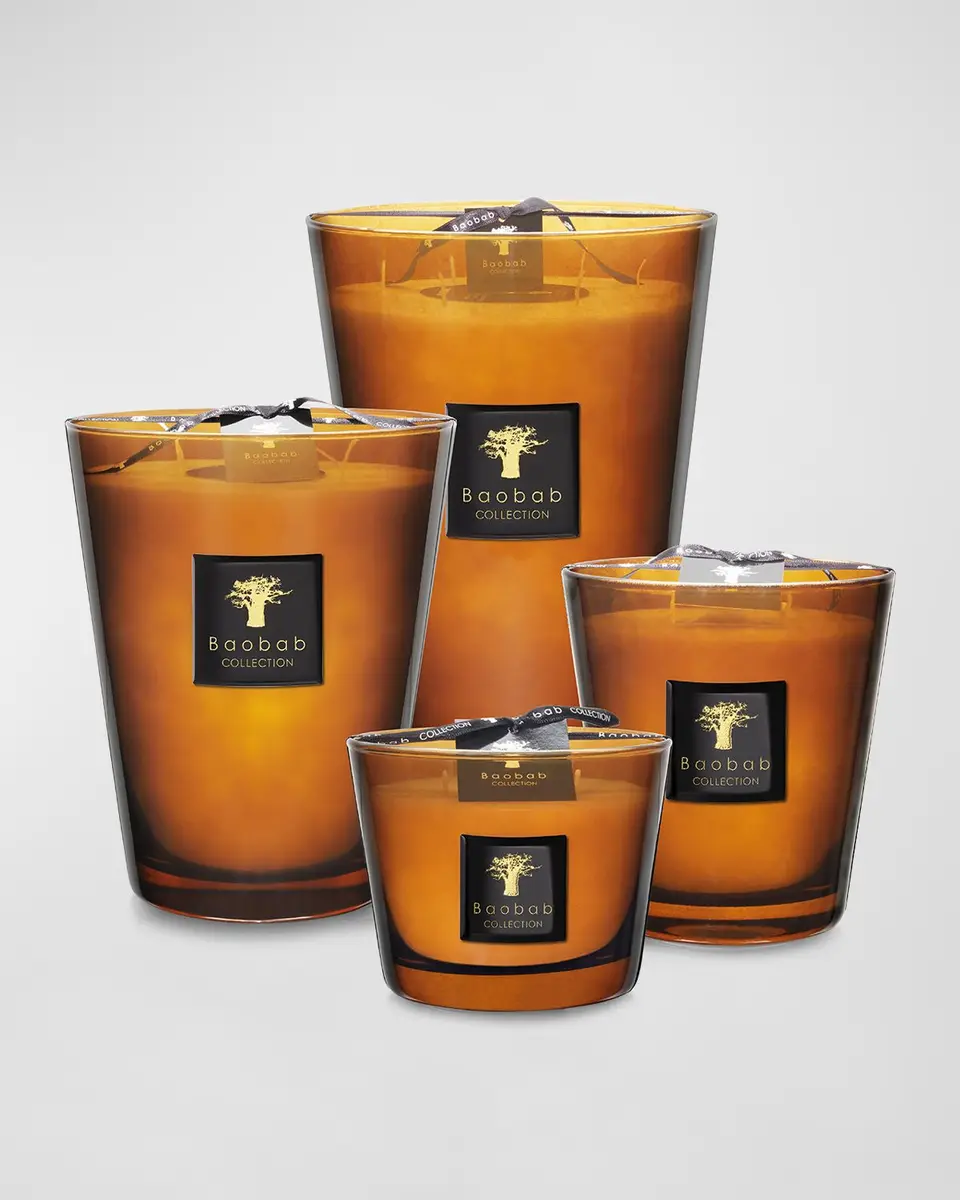BAOBAB COLLECTION Max 10 Les Prestigieuses Cuir de Russie Scented Candle | Thumbnail 3