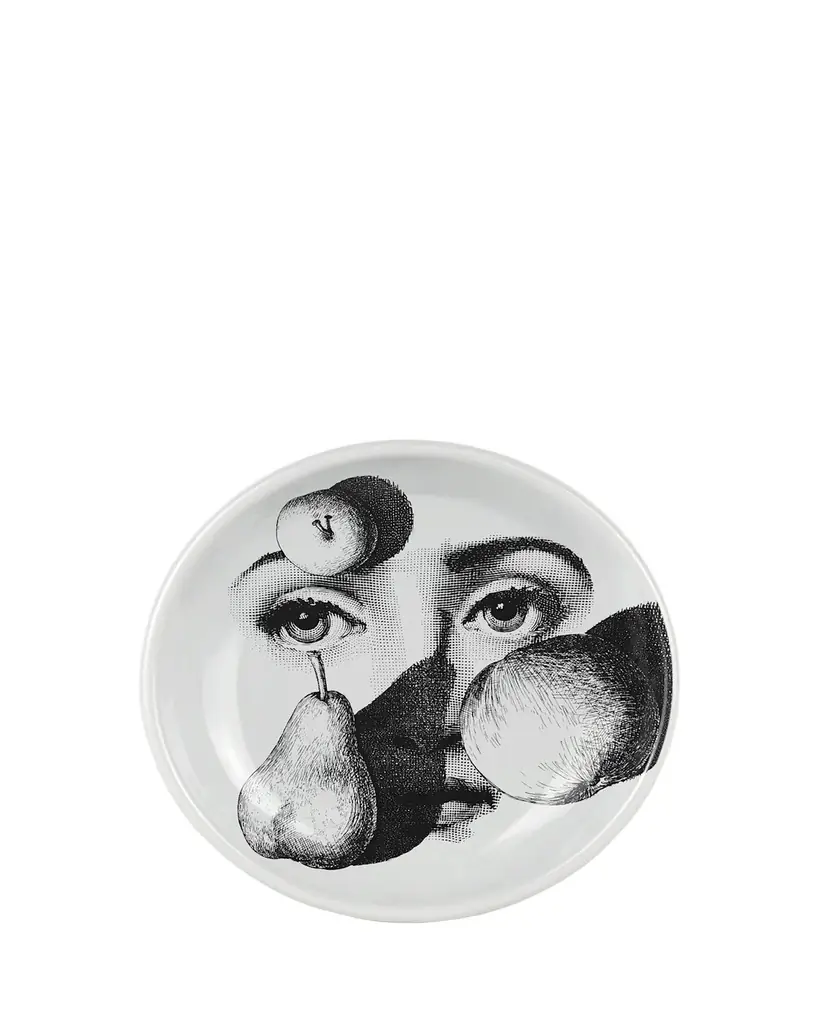 FORNASETTI Lina Cavalieri Round Ashtray | Image 1 FORNASETTI Lina Cavalieri Round Ashtray | Image 1