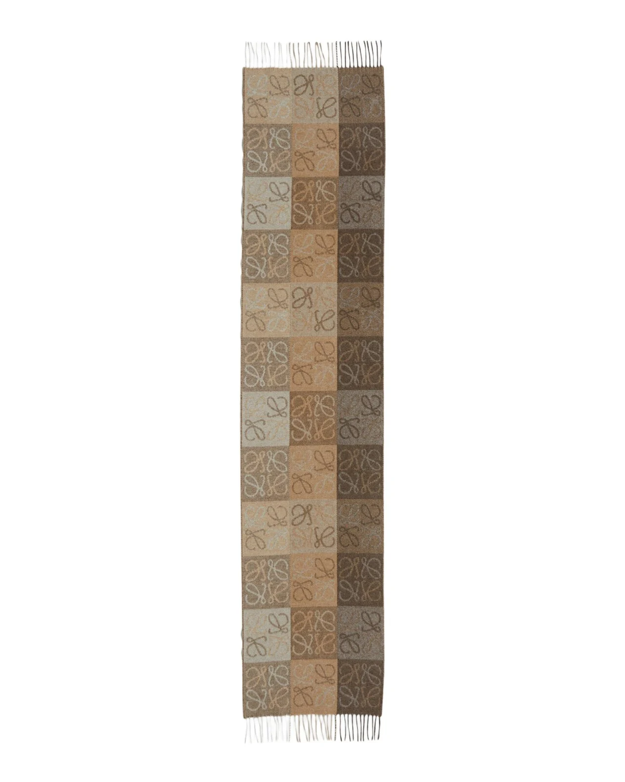 Anagram Logo Cashmere-Blend Scarf