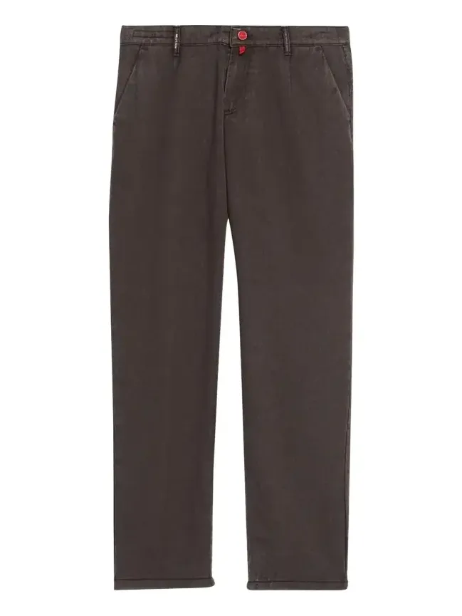 Men's Washed-Effect Wool Four-Pocket Pants Men's Washed-Effect Wool Four-Pocket Pants