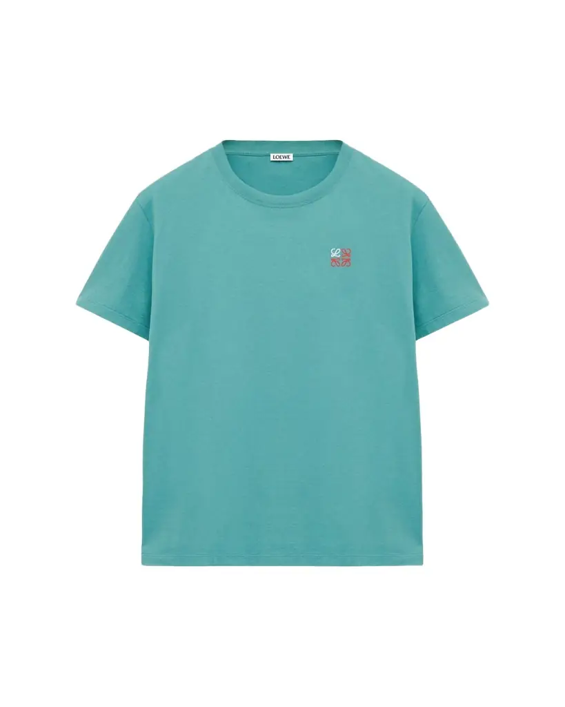 Loewe Men's Contrast Anagram Classic Fit T-Shirt | Image 1 Loewe Men's Contrast Anagram Classic Fit T-Shirt | Image 1