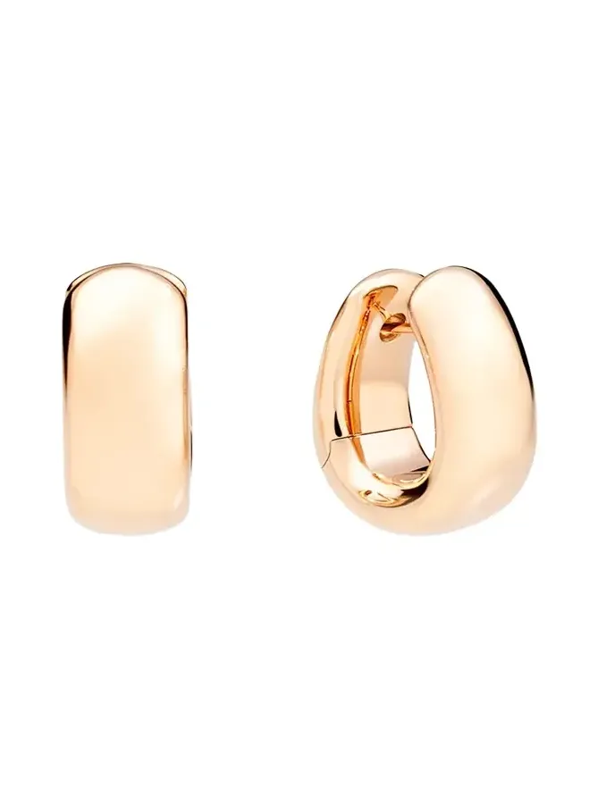 Iconica 18K Rose Gold Hoop Earrings