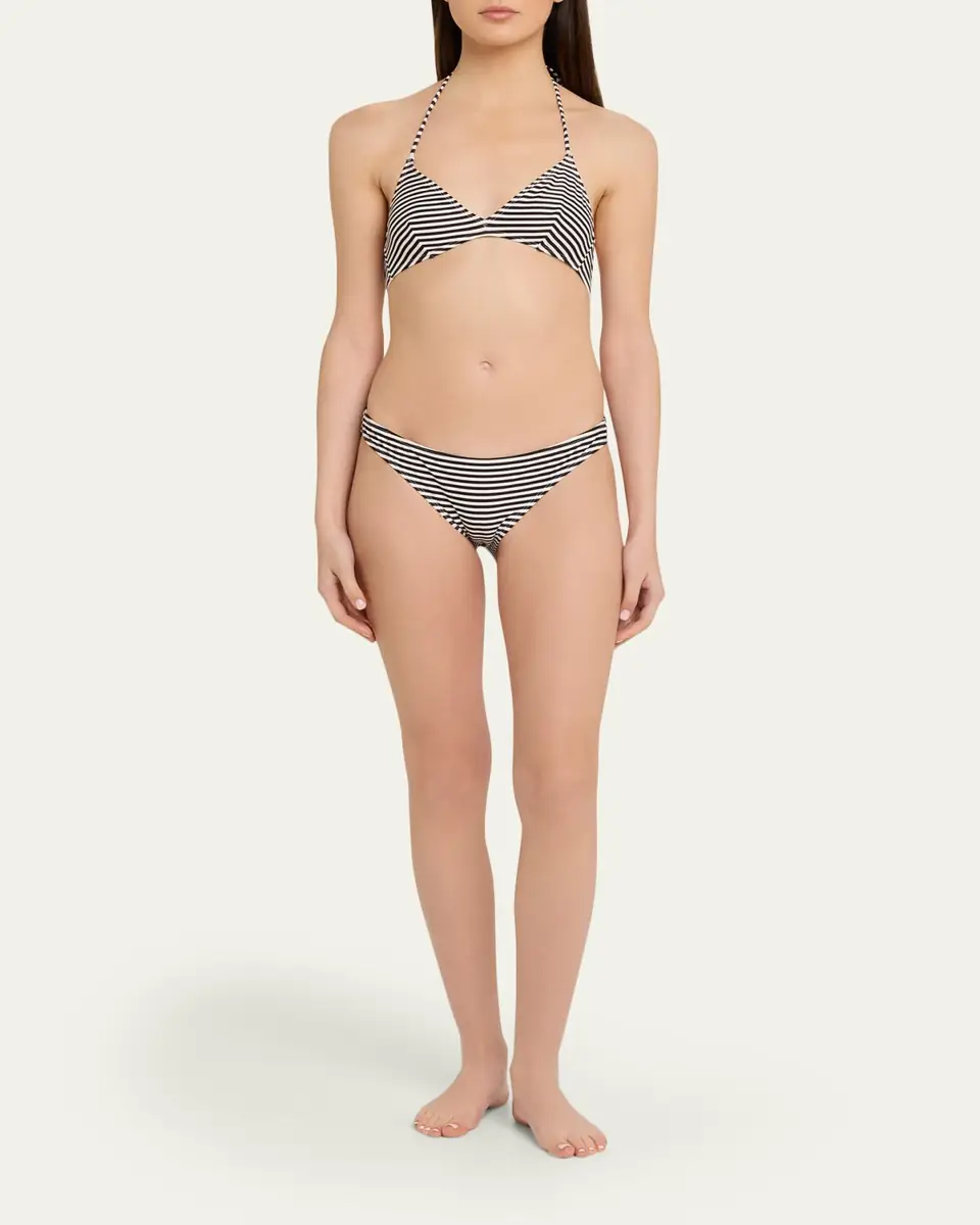 Nili Lotan Printed Triangle Bikini Top | Thumbnail 2 Nili Lotan Printed Triangle Bikini Top | Thumbnail 2